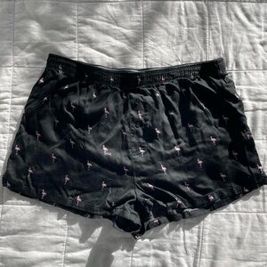 Victoria's Secret PINK Flamingo Pajama Boyshorts - M